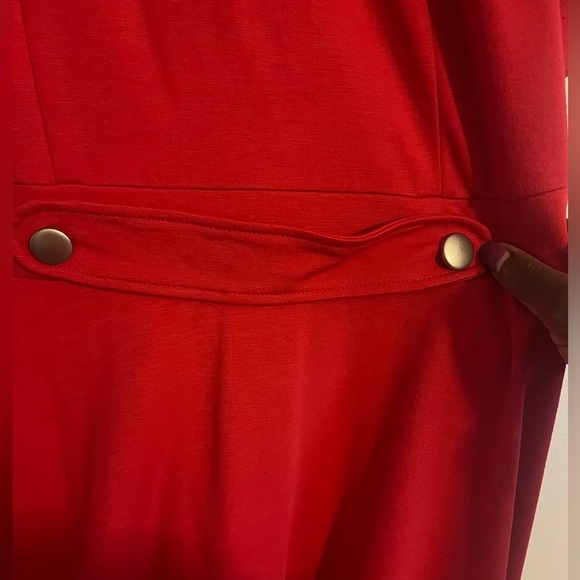 Eloquii Vibrant Red Apparel - Picture 2 of 6